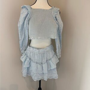 Design History Light Blue Kids Matching Set